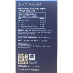 Naturalnest Omega 3 30 Kapsül