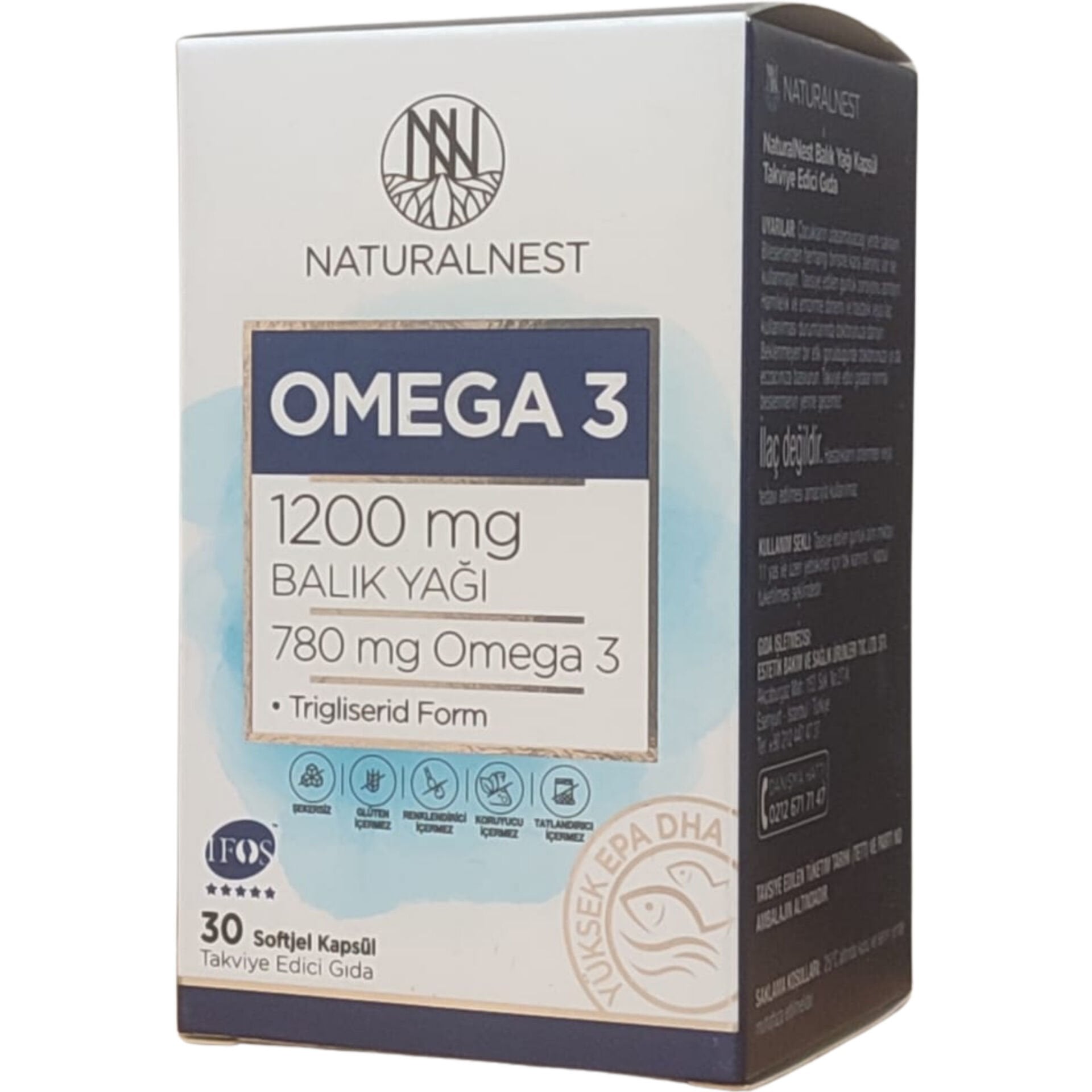 Naturalnest Omega 3 30 Kapsül
