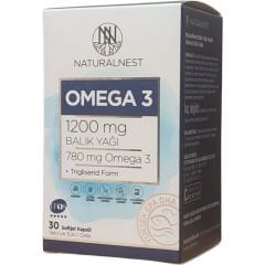 Naturalnest Omega 3 30 Kapsül