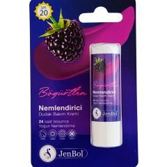 Jenbol Nemlendirici Dudak Bakım Kremi Böğürtlen Aromalı Lip Balm 5 gr