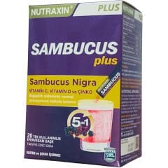 Nutraxin Sambucus Plus 20 Efervesan Saşe