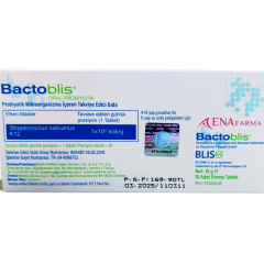 Bactoblis Probiyotik 10 Tablet
