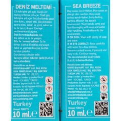 Kırıntı Deniz Meltemi Buhurdanlık Esansı 10 ml