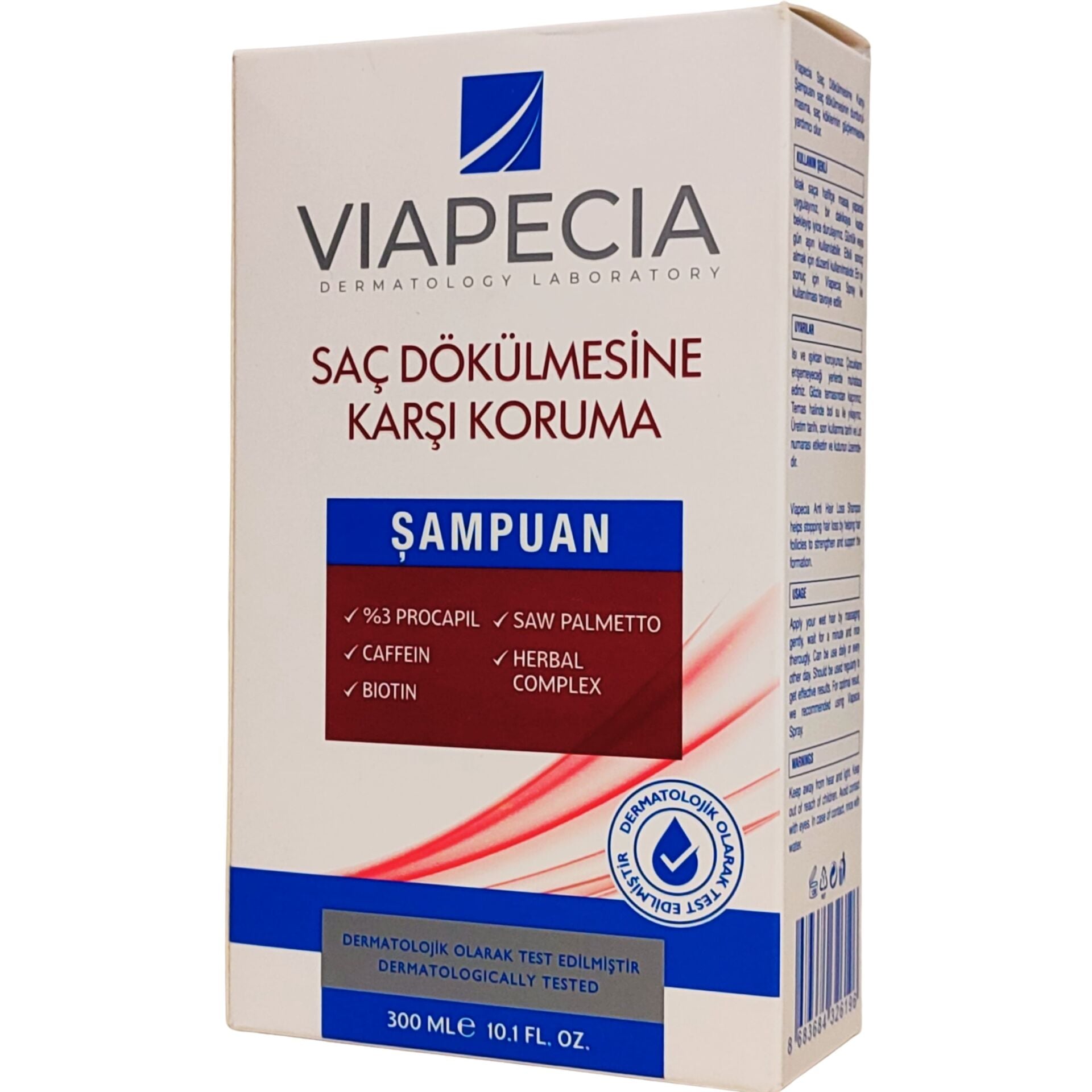 Viapecia Saç Dökülmesine Karşı Koruma Şampuan 300 ml