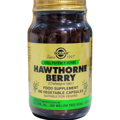 Solgar Hawthorne Berry Alıç Meyvesi 100 Kapsül