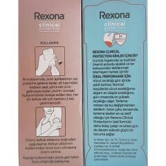 Rexona Clinical Protection Shower Clean Unisex 45 ml