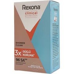 Rexona Clinical Protection Shower Clean Unisex 45 ml