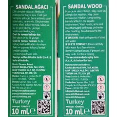 Kırıntı Sandal Buhurdanlık Esansı 10 ml