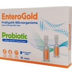 Enterogold Yetişkin Probiotic 4 Milyar 10 Flakon