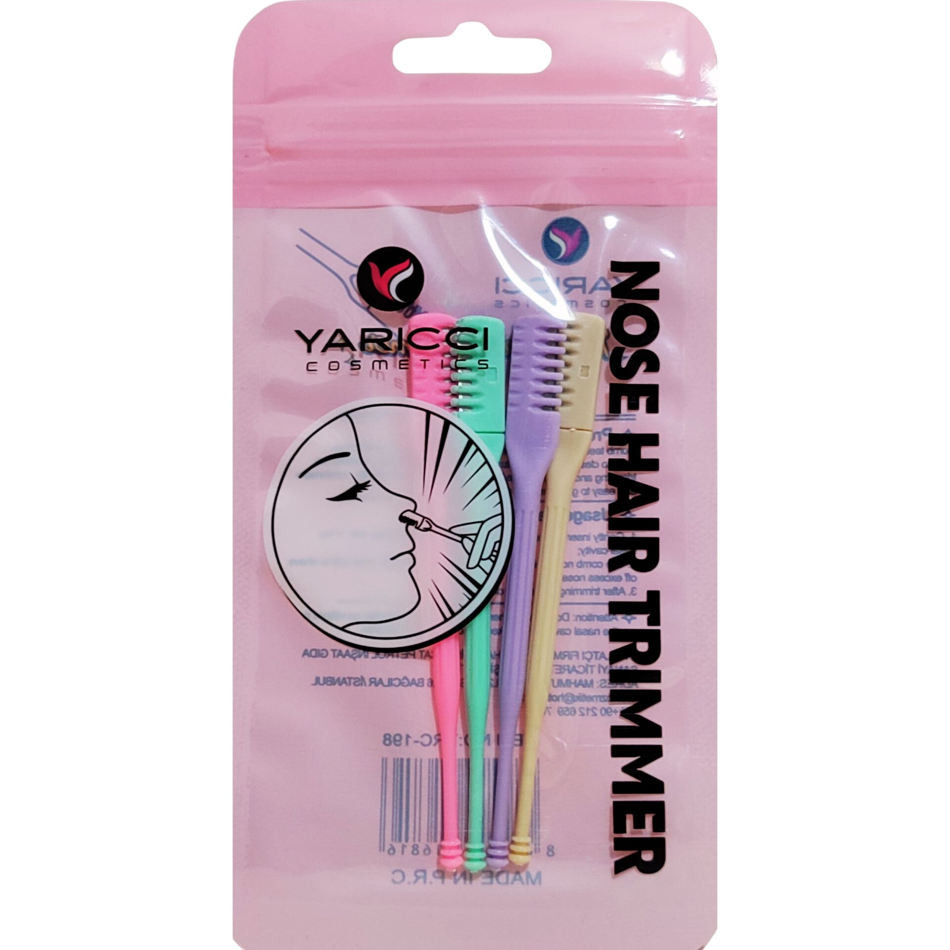 Yaricci Burun Kılı Temizleme Usturası 4'lü