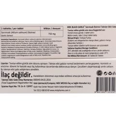 MDC Black Garlic Sarımsak Ekstresi 30 Tablet