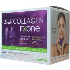 Suda Collagen Fxone Takviye Edici Gıda Elma Aromalı 30 x 13 gr - Toz Saşe