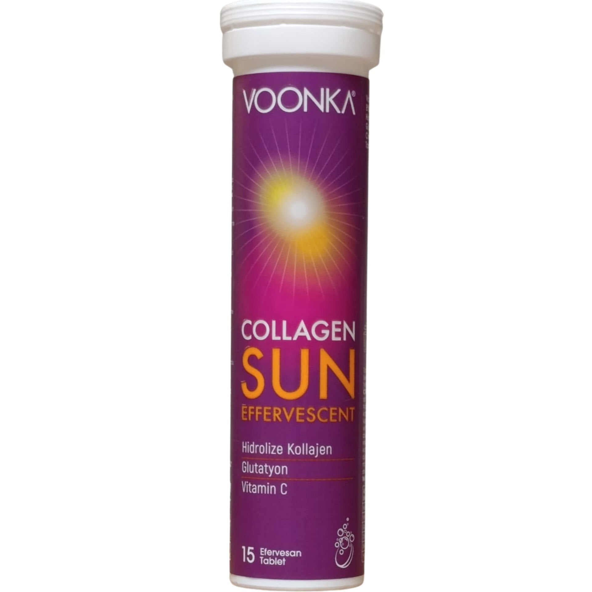 Voonka Collagen Sun 15 Effervescent Tablet