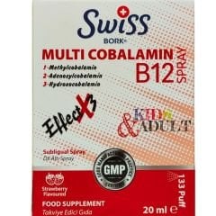 Swiss Bork Multi Cobalamin B12 Sprey 20 ml  133 puf