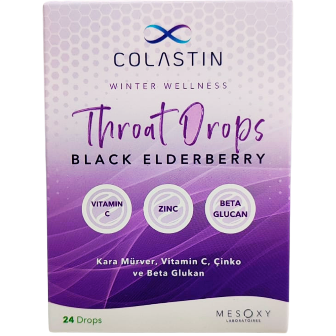 Colastin Karamürver Aromalı Boğaz Pastili 24 Drops