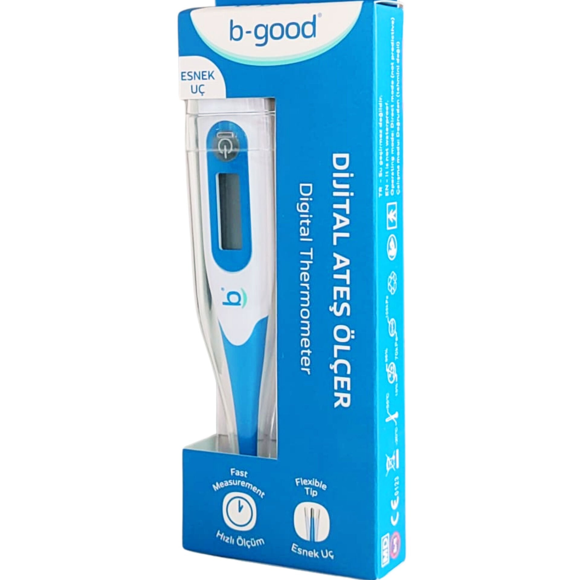 B-Good Dijital Ateş Ölçer Esnek Uçlu