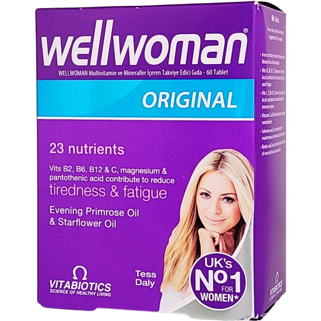Vitabiotics Wellwoman Original Takviye Edici Gıda 60 Kapsül