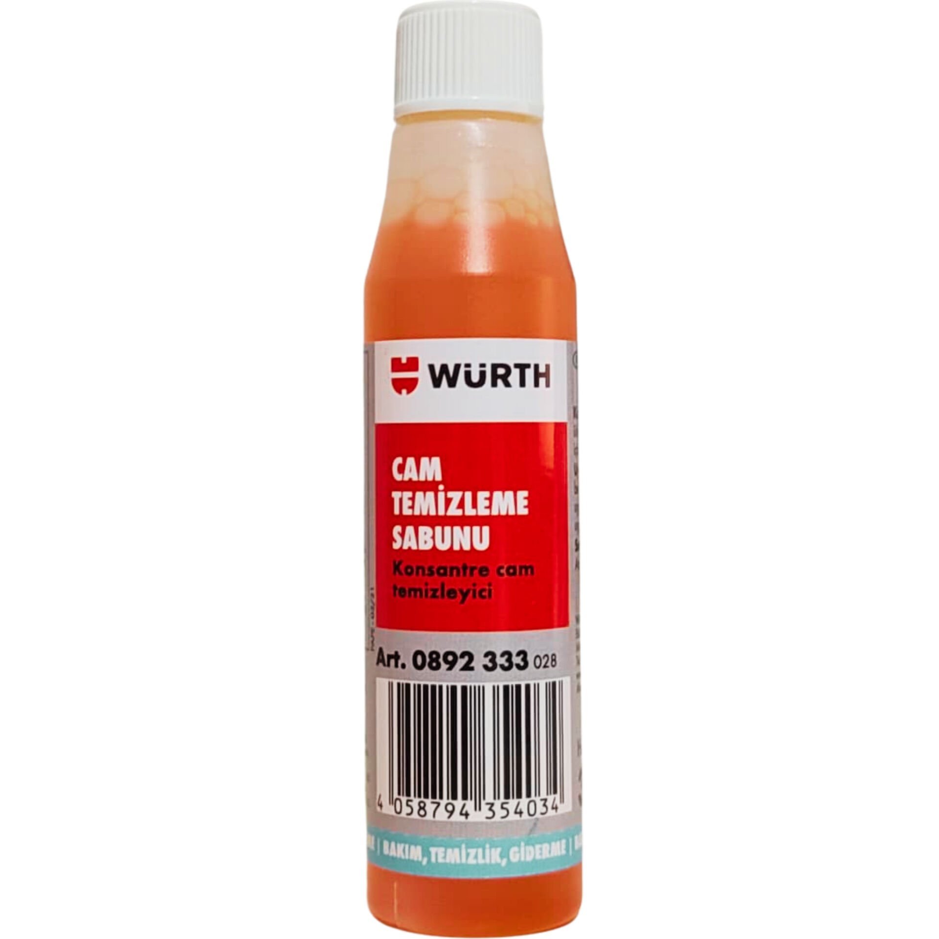 Würth Cam Temizleme Sabunu Konsantre 32 ml