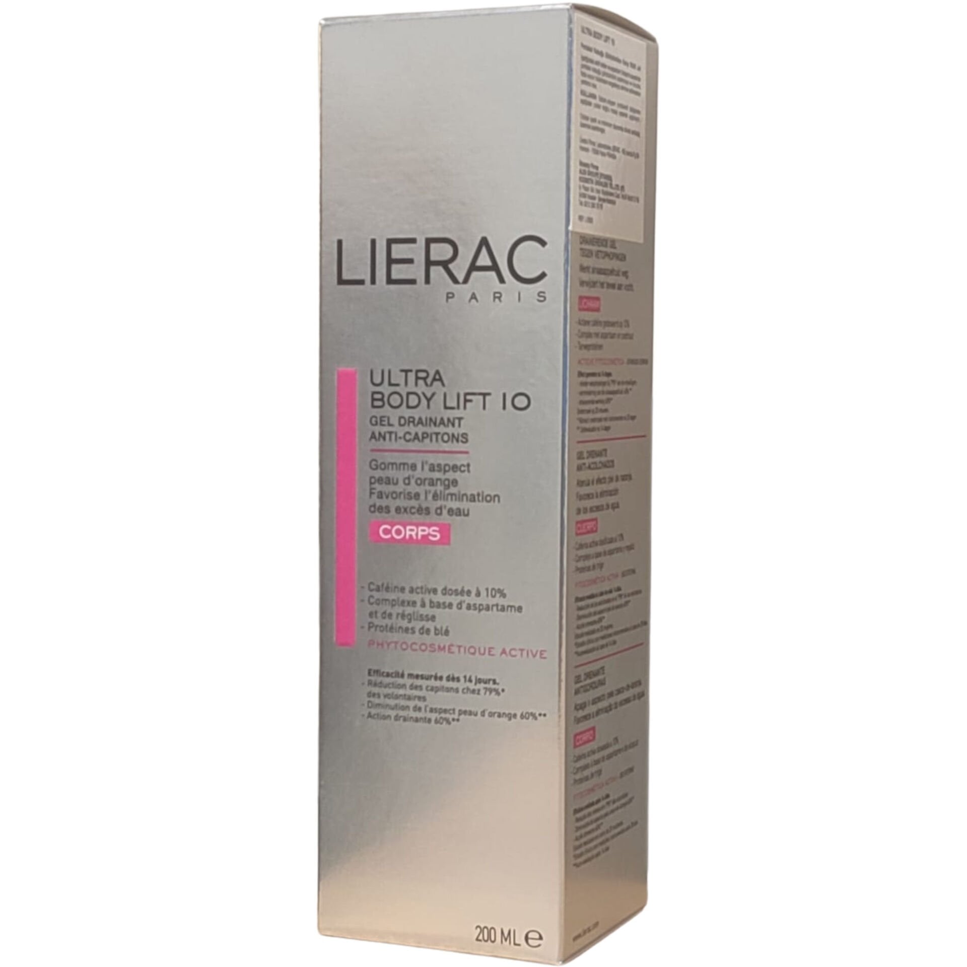 Lierac Paris Ultra Body Lift 10 Portakal Kabuğu Görünümüne Karşı Etkili Jel 200 ml