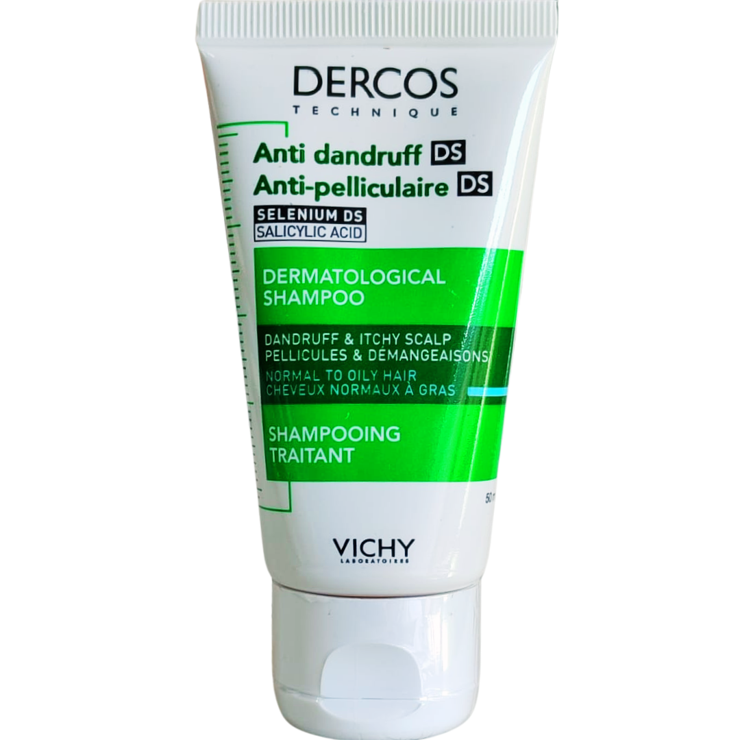 Vichy Dercos Anti-Dandruff Şampuan Normal ve Yağlı Saçlar İçin Kepek Karşıtı 50 ml