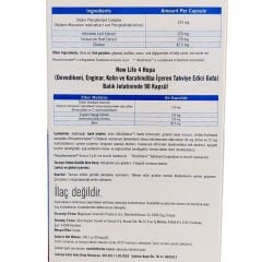 New Life 4 Hepa 90 Softgel Kapsül Avantajlı Paket