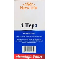 New Life 4 Hepa 90 Softgel Kapsül Avantajlı Paket