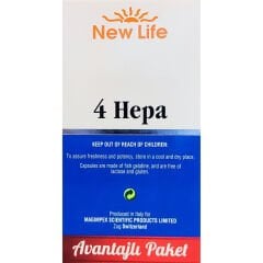 New Life 4 Hepa 90 Softgel Kapsül Avantajlı Paket