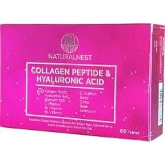 Naturalnest Collagen Peptide ve Hyaluronic Acid 60 Tablet