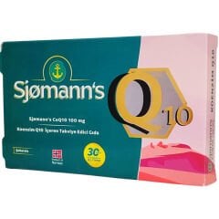 Sjømann’s CoQ10 100 mg 30 Adet Çiğnenebilir Jel Form