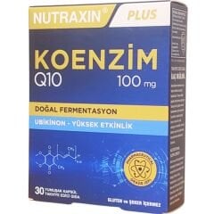 Nutraxin Koenzim Q10 100 mg 30 Kapsül