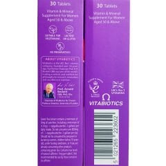 Vitabiotics Wellwoman 50+ Takviye Edici Gıda 30 Tablet