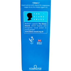 Wellkid Calcium Liquid Şurup 150 ml