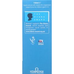 Vitabiotics Wellkid Calcium Liquid Takviye Edici Gıda 150 ml
