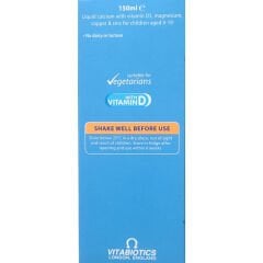 Vitabiotics Wellkid Calcium Liquid Takviye Edici Gıda 150 ml