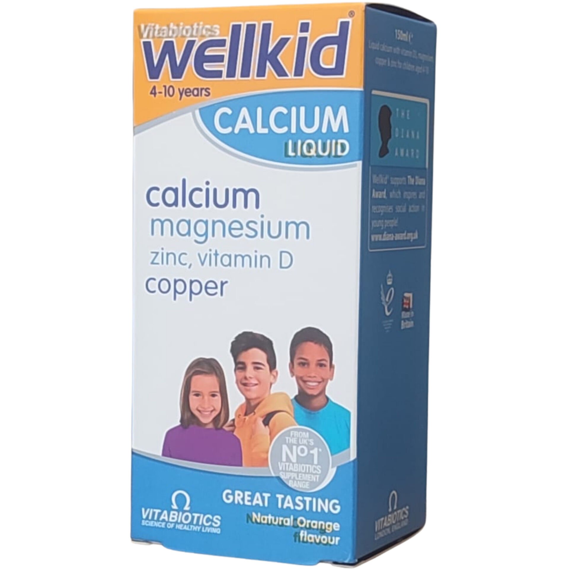 Vitabiotics Wellkid Calcium Liquid Takviye Edici Gıda 150 ml