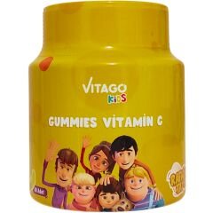 Vitago Kids Gummies Vitamin C İçeren Çiğnenebilir Form - 60 Adet Gummy