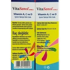 Vitasanol ACD3 Damla 30 ml