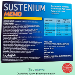 Sustenium Memo Limon Aromalı 12 Şase