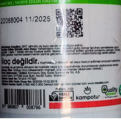 Voonka Iron Bisglycinate Demir 92 Kapsül