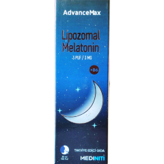 Mediniti AdvanceMax Lipozomal Melatonin Sprey + B6 30 ml