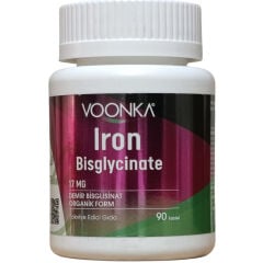 Voonka Iron Bisglycinate Demir 90 Tablet