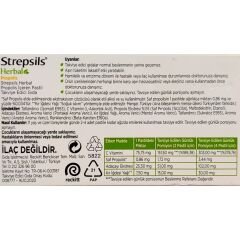 Strepsils Herbal Propolis 16 Pastil