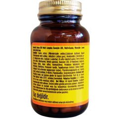 Imuneks Farma Q10 Multi Complex Koenzim Q10 Multivitamin Mineraller İçeren 60 Kapsül