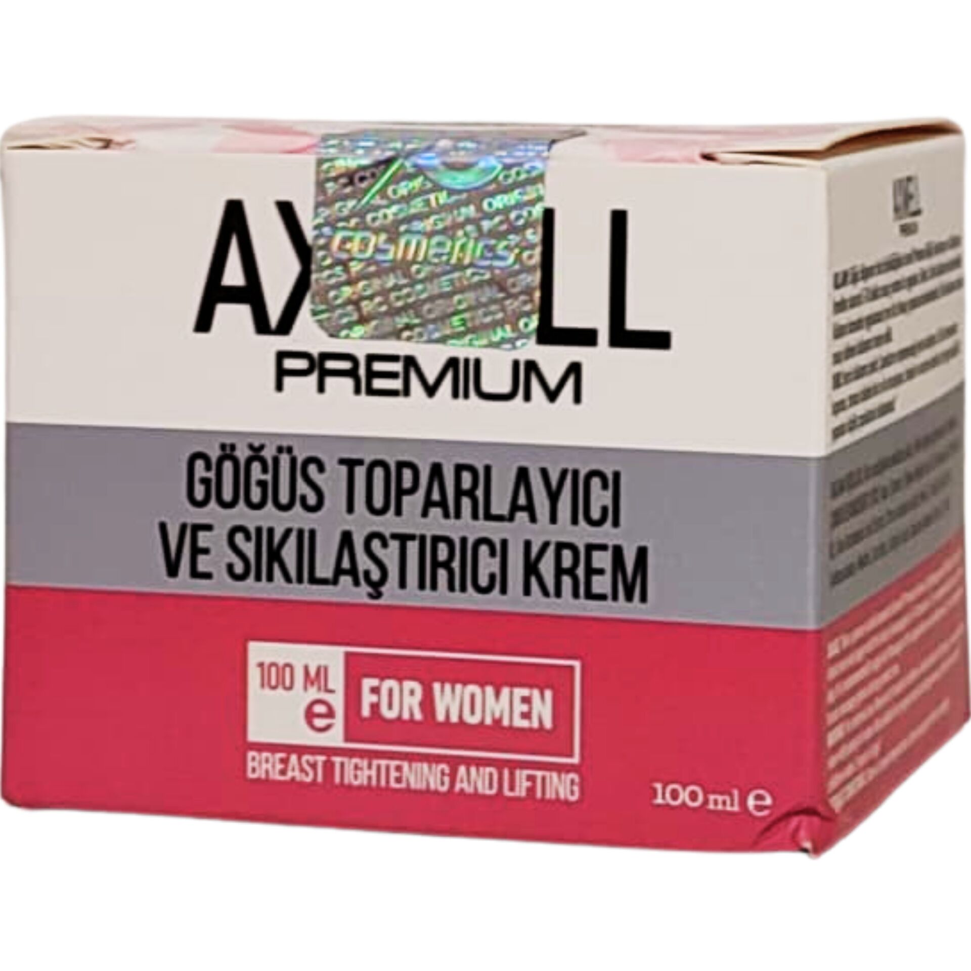 Axwell Premium Göğüs Toparlayıcı ve Sıkılaştırıcı Krem For Women 100 ml