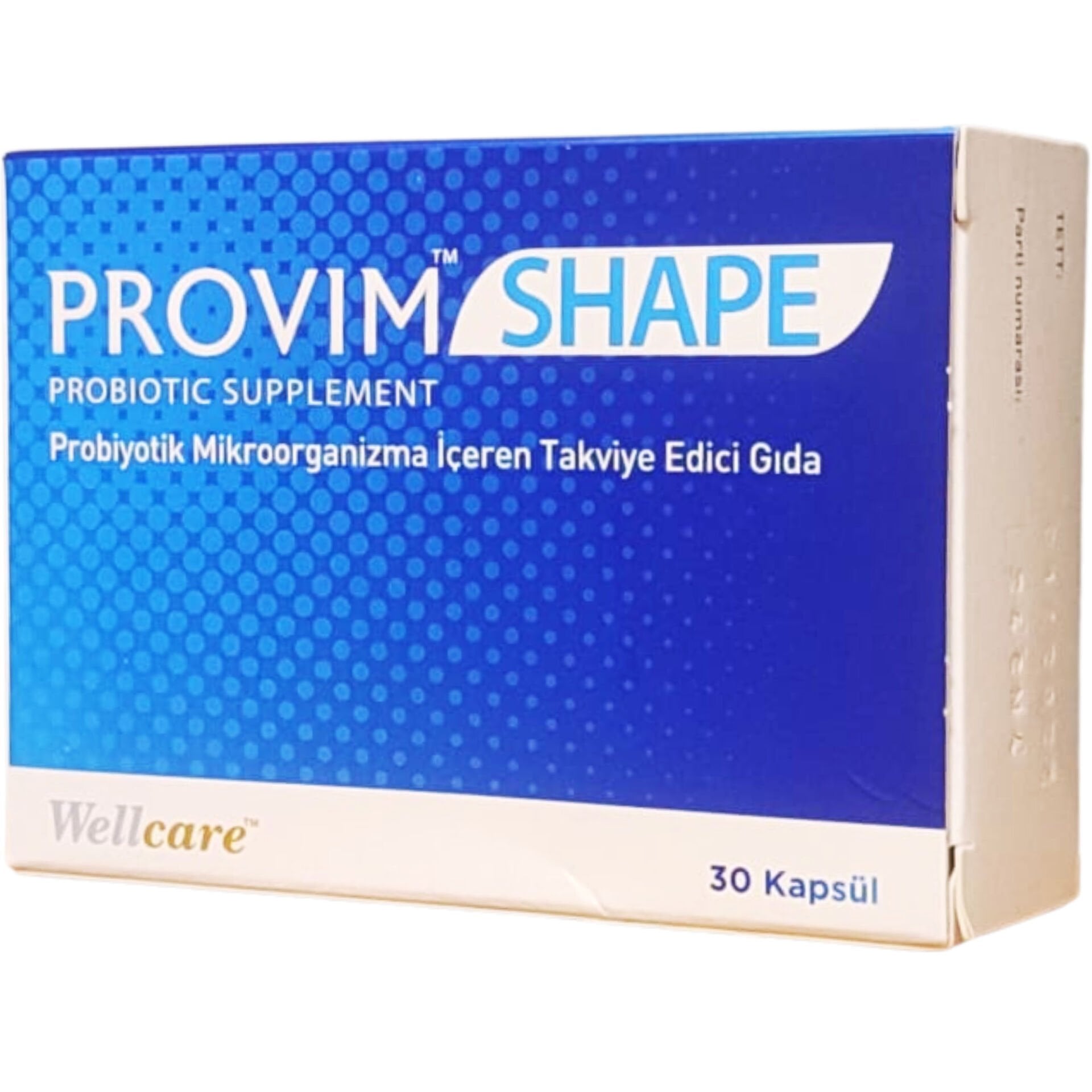 Provim Shape Probiyotik Mikroorganizma İçeren 30 Kapsül