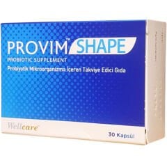 Provim Shape Probiyotik Mikroorganizma İçeren 30 Kapsül