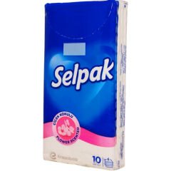 Selpak Çiçek Kokulu Cep Mendili 10'lu - 1 Adet