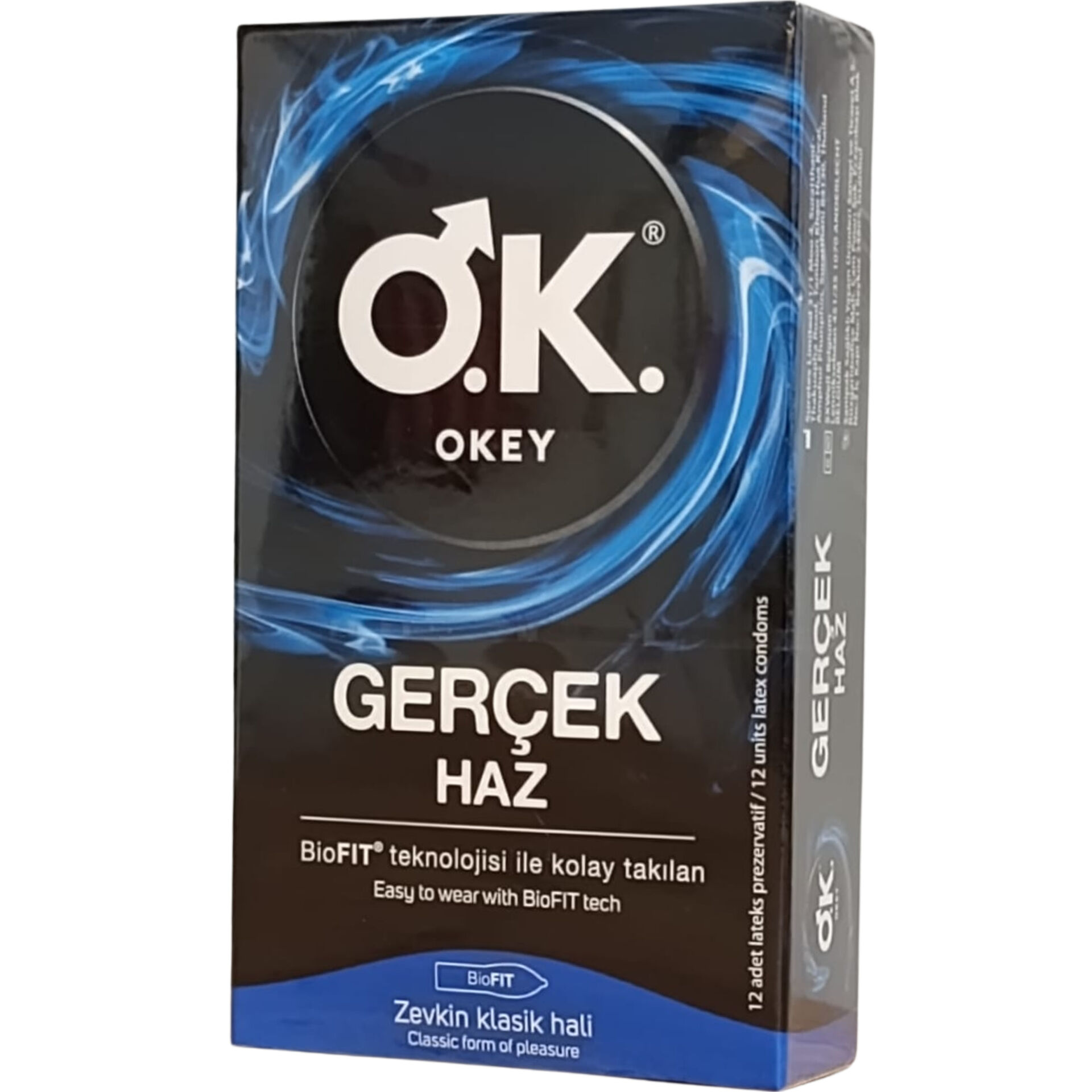 Okey Prezervatif Gerçek Haz 12'li