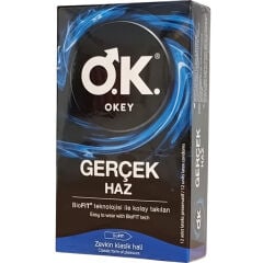 Okey Prezervatif Gerçek Haz 12'li