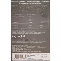 Haver Sindirim Enzim Kompleksi 60 Kapsül
